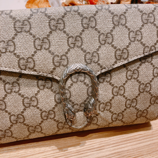 helbrede Vær forsigtig Ved en fejltagelse Gucci Supreme Dionysus Wallet On Chain [Pre-owned] - Heart of Luxe
