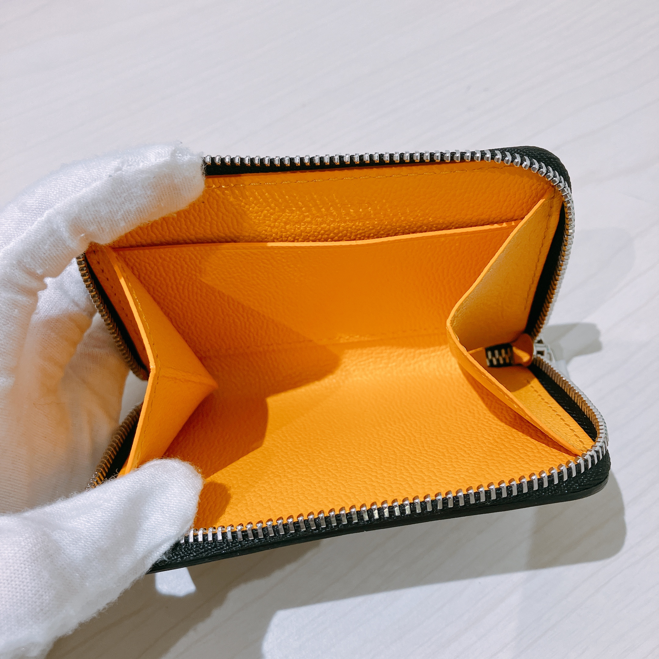 Goyard Matignon Mini Wallet Orange Goyard Matignon mini wallet