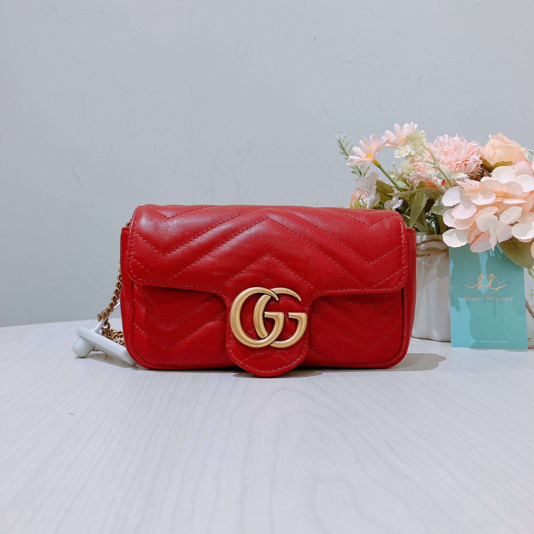 Pre owned gucci marmont bag clearance