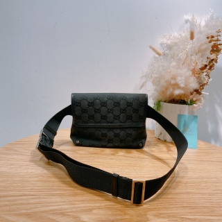 LOUIS VUITTON Damier Geant Arche Waist Bag silver buckle belt bag brow –  Brand Off Hong Kong Online Store