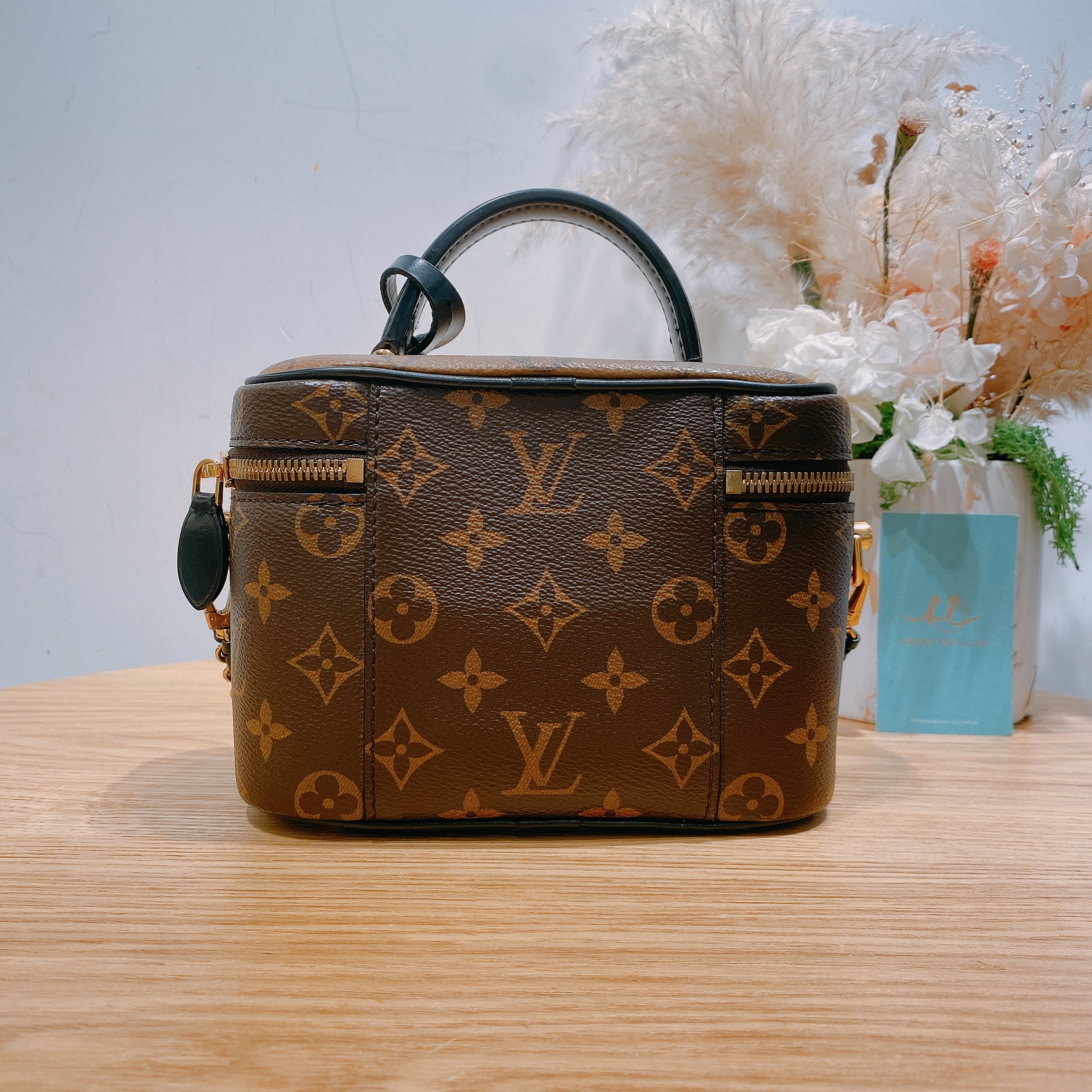 【出会えた一点物】Louis Vuitton モノグラムベニティPM Louis Vuitton Vanity PM Monogram Canvas[Pre-Owned] - Heart