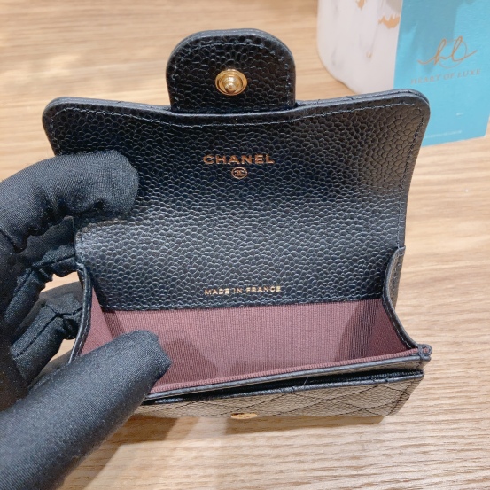 women s chanel card holder wallet